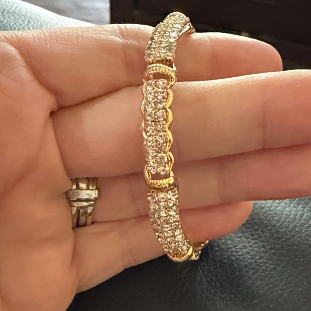 Gold Tone Bracelet Set - Picture 5 of 5